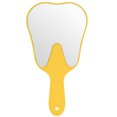 thumbnail image 1 of Hand Makeup Mirror Teeth Shaped Hairdressing Mirror Cosmetic Mirror for Salon, 1 of 8
