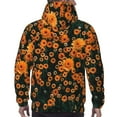 thumbnail image 5 of Bingfone Daisies Men'S Drawstring Hoodie Long Sleeve Pocket Sweatshirts-3x-Large, 5 of 9