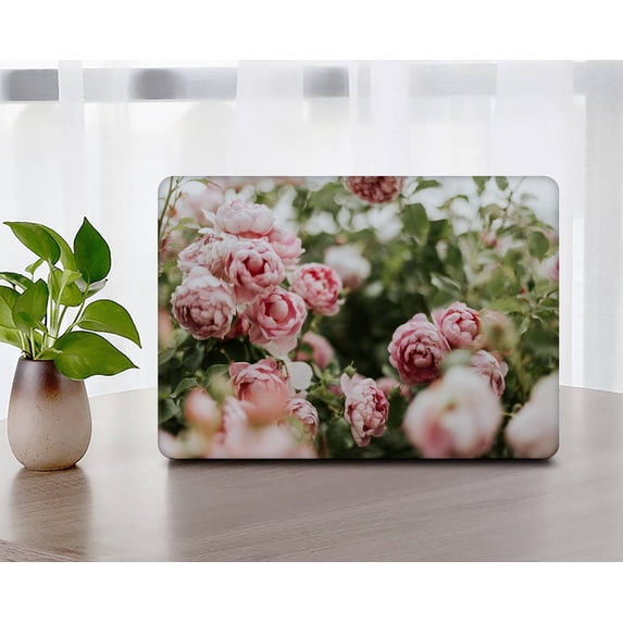 Plastic Hard Shell Cover Only Compatible 2015/2014/2013/2012 Release MacBook Pro 13 inchs No Touch Cable Tie Model: A1502 or A1425 Rose series 0987