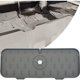 thumbnail image 1 of Silicone Kitchen Faucet Absorbent Mat Sink Splash Guard Faucet Splash Catcher Countertop Protector Bathroom Kitchen Gadgets PadGreyUnited Kingdom He Qiyong unisex, 1 of 1
