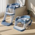 thumbnail image 1 of Asiento de entrenamiento para ir al baño 3 en 1 Wanchouse plegable y ajustable, 1 of 9