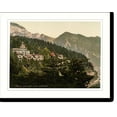 thumbnail image 2 of Historic Framed Print, Seelisberg and Hotel Sonnenberg Lake Lucerne Switzerland, 17-7/8" x 21-7/8", 2 of 9