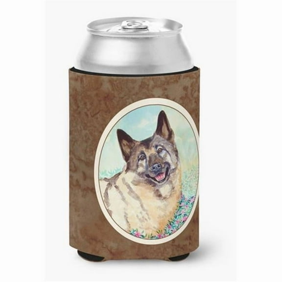 Caroline's Treasures 7231CC Norwegian Elkhound Can or Bottle Hugger, Can Hugger, Multicolor