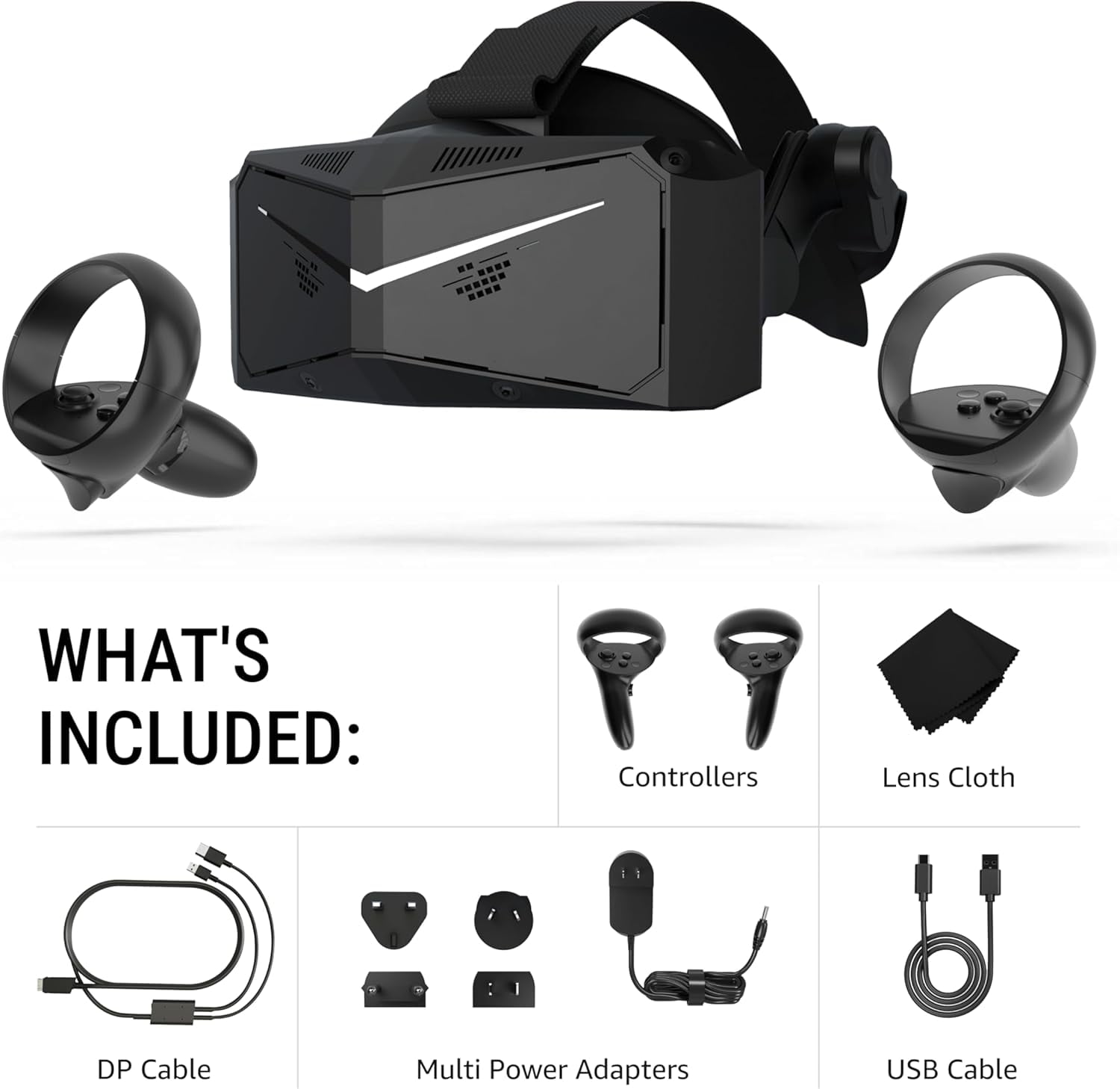 Headset Casque Vr Pimax 4k Pimax Crystal Light Prime PC VR Headset