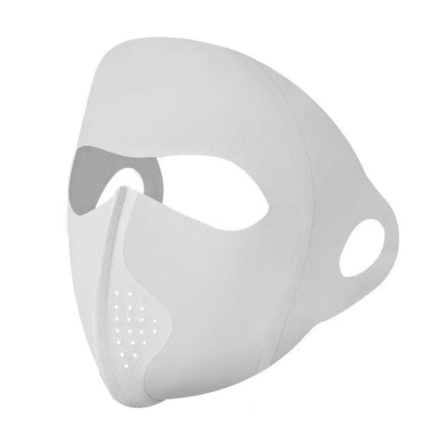 Facekini Sunscreen Mask for Women - Breathable Ice Silk, Anti-Ultraviolet, Summer Face Protection