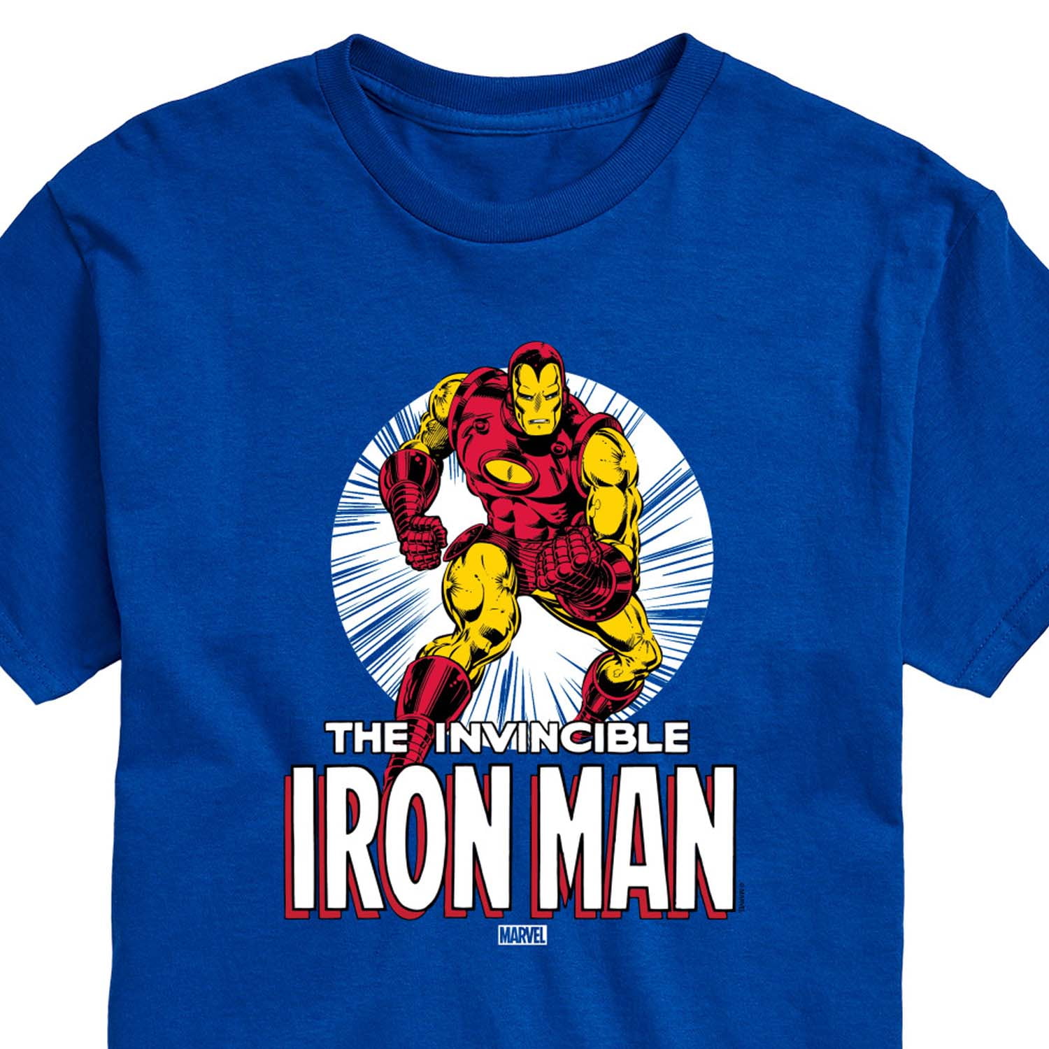 Marvel Iron Man - The Invincible Iron Man - Men's Short Sleeve Graphic T-Shirt