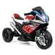 thumbnail image 4 of Costway Los niños de 12 V viajan en motocicleta con licencia BMW, juguete eléctrico de 3 ruedas con luz y música, color rojo, 4 of 4