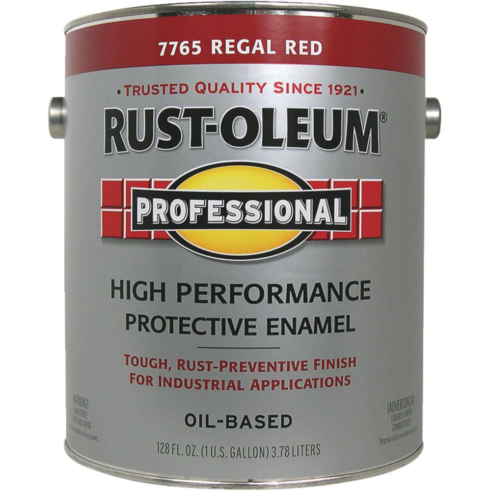 RUSTOLEUM PROFESSIONAL 7765402 Protective Enamel, Gloss, Regal Red, 1