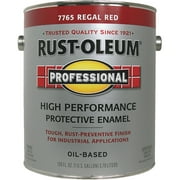 RUST-OLEUM PROFESSIONAL 7765402 Protective Enamel, Gloss, Regal Red, 1 gal Package, Can