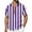#04 Purple 【Mix & Match: Stock Up on Your Favorite Colors】, variant on Men's Hawaiian Beach Shirt Quick Dry Button Down Short Sleeve V Neck Relaxed Fit Summer Printed Tropical Casual Daily Vacation | Zenithor,Hot Pink 2XL