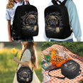 thumbnail image 2 of Jeiento Wolf Boys School Backpack and Lunch Box Set, Butterfly Elementary Backpack Bookbag Kids Lunchbag Pencil Case Galaxy Sky Rucksack Purse, 3 PCS, 2 of 7