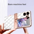 thumbnail image 6 of LINLIN Case for Oppo Find N2 Flip with Small Plain Leather Anti-Fall Screen Protector Full Cover Dustproof Protective Cover for Oppo Find N2 Flip, 6 of 7