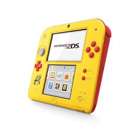 Refurbished Nintendo 2DS Super Mario Maker Edition for 2DS/3DS- Yellow/Red (Best Computer For 3ds Max)