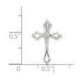 thumbnail image 3 of FB Jewels Sterling Silver CZ Cross Charm, 3 of 4