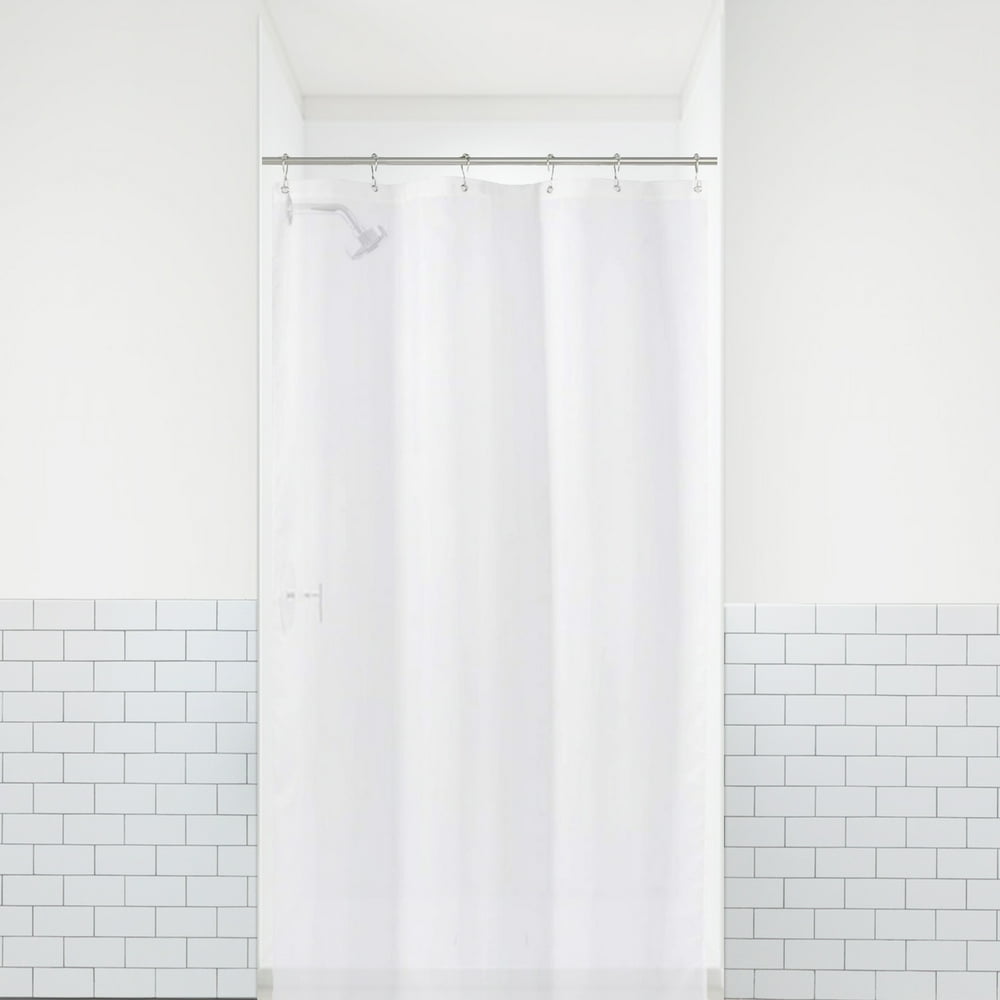 LiBa PEVA 8G Bathroom Small Shower Stall Curtain Liner, 36" W x 72" H