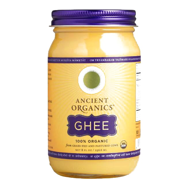 Ancient Organics Ghee 3 oz each (5 Items Per Order, not per case