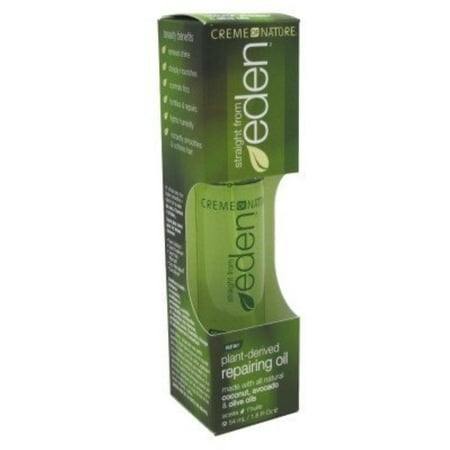 Creme of Nature Straight From Eden Plant-Derived Repairing Oil, 1.8 oz