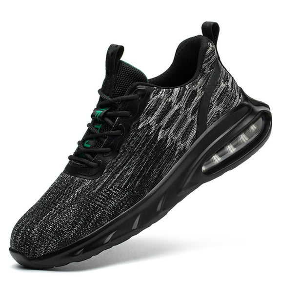 Safety Shoes Men's Work Shoes Lightweight Comfort Fashion Anti-Smashing Steel Toe Shoes EU 36-48