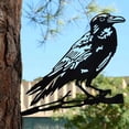 thumbnail image 6 of Metal Bird Tree Yard Decoration, Metal Crow/Owl, Steel Art, Garden Sculpture, Outdoor Decorations, Iron Art,Iron Art Silhouette (TY5305-01), 6 of 7