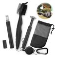 thumbnail image 3 of Golf Club Cleaner Kit, Retractable Golf Brush And 2 Golf Club Groove Sharpener For U & V-grooves, Golf Club Cleaning Kit, 3 of 5