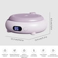 thumbnail image 3 of Shiogb Coffee Mug Warmer for Desk 3 Heating Setting, 2 In 1 Rechargeable Mug Warmer & Phone Charger, Timing Coffee Heater for Desk Home, 3 of 9