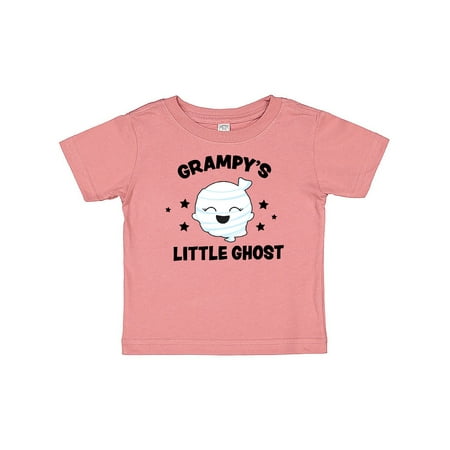 

Inktastic Cute Grampy s Little Ghost with Stars Gift Baby Girl T-Shirt