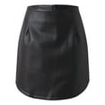 thumbnail image 4 of Aayomet Womens Skirts Women's Basic Versatile Stretchy Flared Casual Midi Skater Skirt,Black M, 4 of 5