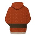 thumbnail image 3 of Rebaike Unisex Santa Claus Hoodie Christmas Costume Santa Belt Print Pullover Sweatshirt, 3 of 8
