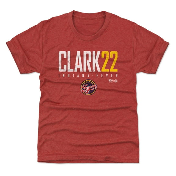 Youth 500 Level Caitlin Clark Red Indiana Fever Elite T-Shirt