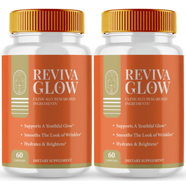 Reviva Glow Hair Growth Capsules, RevivaGlow Hair Health Supplement Pills - Extra Strength, Reviva Glow Hair Nurture, Strengthen & Revitalize with All Natural Formula, RevivaGlow Reviews (2 Pack)