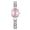 D, variant on Ladies Quartz Watch Silver Case Pink Dial Stainless Steel Bracelet 1 Piece