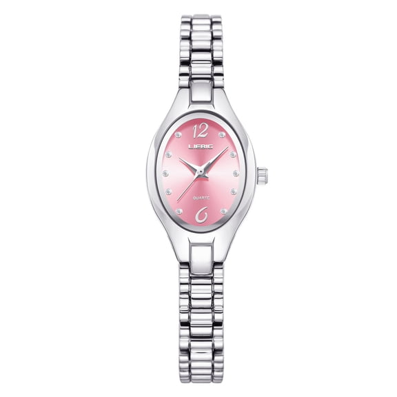 Ladies' Quartz Watch with Elegant Design, Rhinestone Accents, Water Resistance, and Comfortable Stainless Steel Strap for Daily and Formal Wear