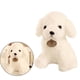thumbnail image 5 of FELTECHELECTR Juguetes de peluche para la hora de dormir, figura de perro caniche de peluche (blanco), 5 of 6