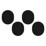 NFTIGB 2 Pairs Black Sponge Replacement Ear Cushions Cover Pads for Logitech H800 Wireless Headset Headphones Accessories Comfortable Soft Foam Earpads, Improve Audio Quality, Durable Lightweight