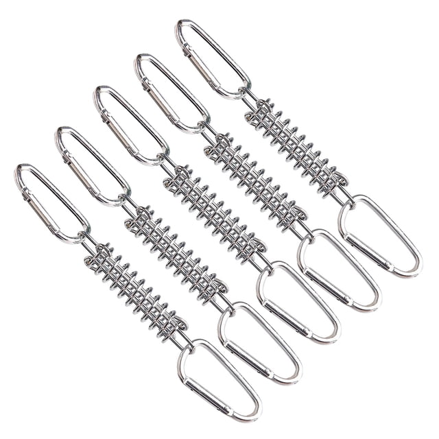 Hebilla de cuerda de viento Hebilla de cuerda de viento Universal para tienda hebilla de gancho elástico de resorte fijo de alta resistencia de aleación de aluminio para viajes JShteea El nuevo