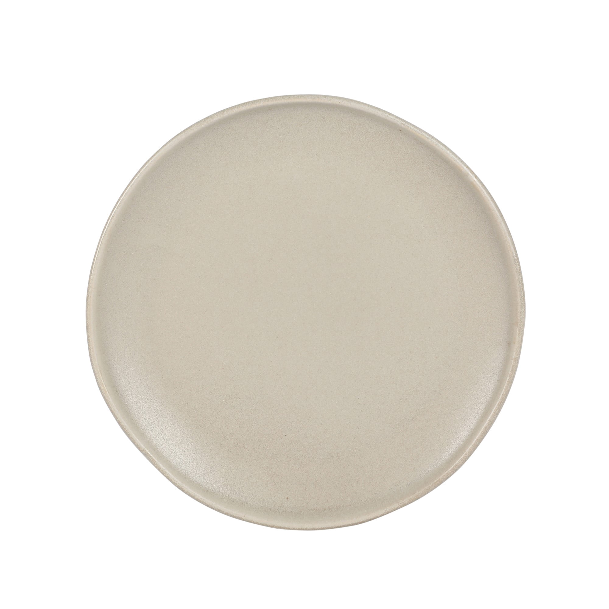 Gibson Elite Island Cove 16 Piece (Service for 4) Plates and Bowls Stoneware Dinnerware Set -Light Grey