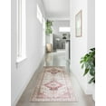 thumbnail image 5 of Loloi Skye Ivory / Berry 6'-0" x 6'-0" Round Area Rug, 5 of 7
