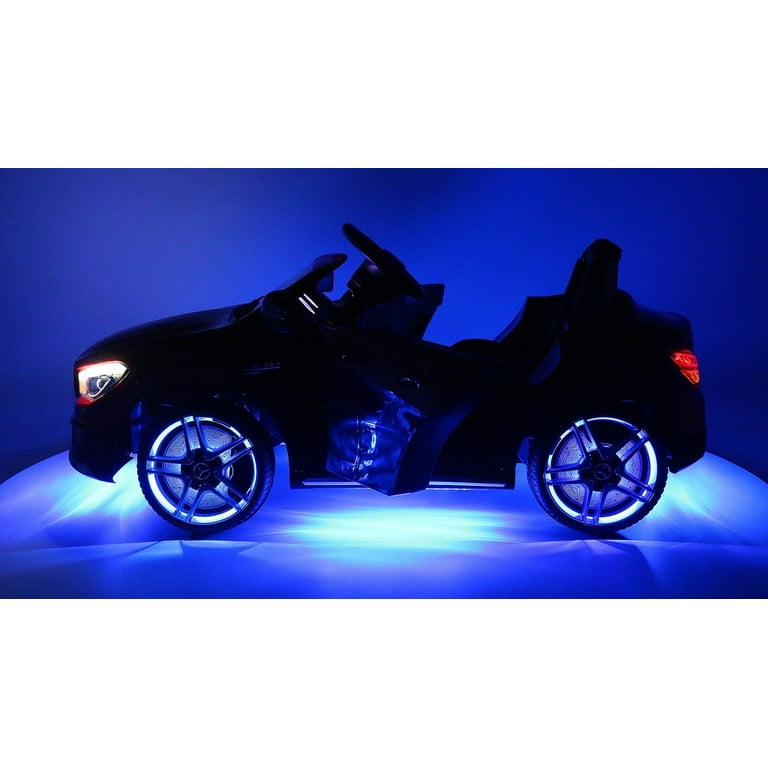 MERCEDES BENZ CLA45 RIDE ON TOY CAR WITH PARENTAL REMOTE PURPLE