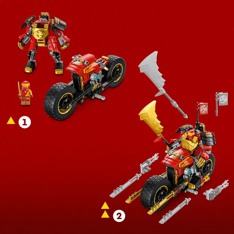 NINJAGO Rider Mech EVO Action Toy Figure Kai\'s 71783 LEGO