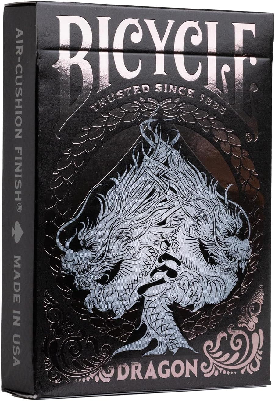ACD Distribution, Bicycle Gold Dragon Playing Cards, Premium Foil