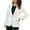 White, variant on Casual Blazers for Women 2025 Long Sleeve Notch Lapel Collar Button Slim Fit Business Casual Work Office Jacket