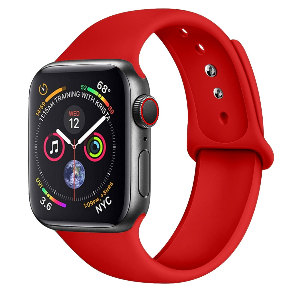 apple watch series 3 red band