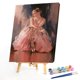 thumbnail image 2 of Cuadros Decorativos Ballet Girl Paint By Numbers Kit DIY Imagen sin marco sobre lienzo (S979) Likrtyny embutido en tela, 2 of 6