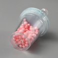 thumbnail image 2 of Transparent Resin Cat Ear Bottle Pendants Bubble Milk Tea Cup Charms Imitation Food Pale Turquoise 22.5x35mm Hole: 1.2mm, 2 of 2