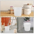 thumbnail image 3 of Phlegsive White Plastic Paint Bucket Empty Paint Pail with Handle Portable Paint Container with Lid, 3 of 5