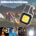 thumbnail image 6 of Vacemry Portable LED Flashlight Keychain, Mini Strong Metal Keyring Light with Bottle Opener and Type-C Charging for Emergency Camping Hiking Fishing Car Home Outdoor Indoor Use, 6 of 9
