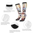 thumbnail image 4 of Saiise Bluey Funny Socks Men Women Boys Kids Adults Novelty Graphic Crew Tube Socks Crazy Design Casual Dress Socks for Sports,Running,Travel, 4 of 7