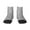 1 Black, variant on GlitterSilver Pattern Quarter Crew Socks,Toe Seamed Ankle Socks,Cotton Cushioned Breathable Athletic Crew Sports Socks