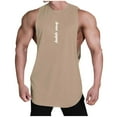 thumbnail image 2 of Wancir Men's Summer Tank Top Scoop Neck Workout Gym Muscle Tank T-Shirt Sleeveless Tank Undershirt, 2 of 7