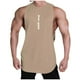 thumbnail image 1 of Deportes Tank Top Impresión de Cuello Redondo Entrenamiento de Fitness Casual Top de Secado para Hombres, Mezcla de Poliéster Spandex, 1 of 9